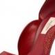 Valentino Rouge Absolu cristal Suede pompe pétoncles