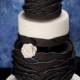 Black And White Wedding Cake 