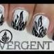 Dauntless Nail Art Inspiriert von Divergent
