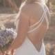 Automne Star, en coton bio dentelle, soie Charmeuse chanvre robe de mariage