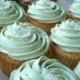 Mint Green Pistachio Cupcakes 