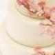 Gâteau de mariage de fleurs de cerisier