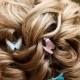 Prom Accessoires cheveux - Clips de mariage de papillon de cheveux unique Shabby Chic cheveux PICK 6