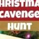 Scavenger Hunt Noël
