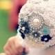 DIY Benutzerdefinierte Perlen Braut Blumenstrauß