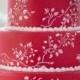 Gâteau de mariage rouge