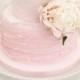 Самый Мягкий Бледно-Розовый Свадебный Торт 