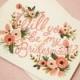 Blooming Bridesmaid Card