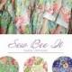 Floral Robe In Your Choice Of Amy Butler Fabrics - CUSTOM - Bride-Bridesmaids