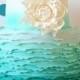 Tiffany Turquoise thème de mariage Ombre de gâteau de mariage