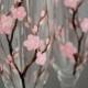Flûtes Cherry Blossom peints