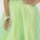 Neon Green Dress 