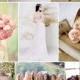 Pastellrosa Shabby Chic Hochzeits-Ideen