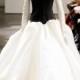 Black-and-white Ball Gown, Vera Wang 