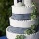 Customized Wedding Cake Topper - Bunny Couple - Animal Cake Topper