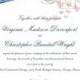 Air Mail - Signature Blanc Textures invitations de mariage Dans lanterne rouge Ou Envy
