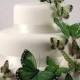 Colorful butterfly Wedding Cake