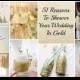 51 Gründe, um Ihre Hochzeit Dusche in Gold