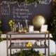Chemistry Meets Garden Wedding Inspiration