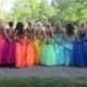Rainbow Bridesmaid Dresses!