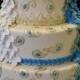Pfau-Hochzeits-Kuchen