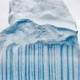 Striped Eisberg in der Antarktis