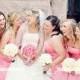 Pink Bridesmaid Dresses. 