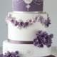 Purple Hydrangea Cake 