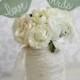 Wedding Cake Topper Love Birds Shabby Chic Wedding Decor (item P106031)
