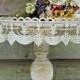 Wedding Cake - Shabby Chic, Vintage Style, Rustic Pedestal Cake Stand - Your Choice Of Color