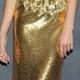 Gold-Kleid