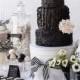 Black & White Sweets Table 