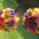 Regenbogen-Blumen-Mädchen Pomander