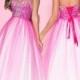 Hot Pink robe de bal