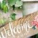 Handgefertigte Hochzeits-Zeichen die Sie in "Young Home Decor" Turn