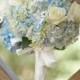 Fleurs de mariage bleu