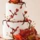 Beautiful Fall Wedding Cake 