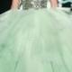 Mint Green Gown By Abed Mahfouz 20/12 
