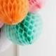 10 idées de fête pour la décoration avec Honeycomb Balls