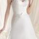 Beautiful A-Line Skirt Leads A Train White/ivory Wedding Dress Bride Gown Dress