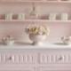 Pink Shabby Chic Hutch Makeover 