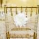 Champagne Wedding Chair Accents 