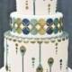 Art Deco Wedding Cake 