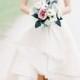 Rivini Lace Topped Wedding Dress 