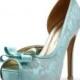 Tiffany blaue Hochzeits-Heels, Robbin Blau Egg Hochzeitsschuhe mit Spitze, Something Blue Hochzeitsschuhe, Brautschuhe Mint Gree