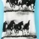 White Round Neck Sleeveless Horses Print Sundress - Sheinside.com