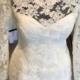Kurze Couture Hochzeitskleid, lange Hülse - Elfenbein, Off-White - Größe 2, Größe 4, Größe 6, Größe 8, Größe 10, Größe 12, Größe