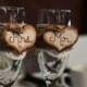 Rustikale Hochzeit Thema Toasten Gläser