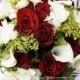 Wedding Bouquet Red And White Roses 