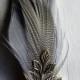 Feather Boutonniere 